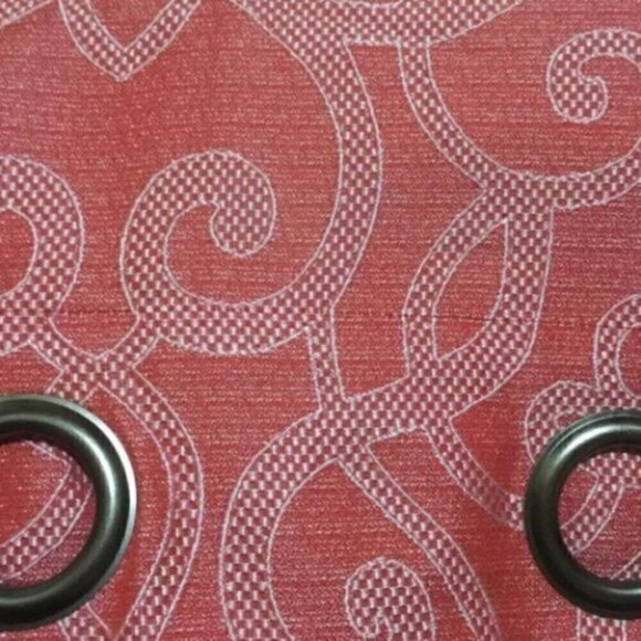 2 Heavy Jacquard Woven Curtain/ Room Dark,Energy Efficient - Picture 2 of 2